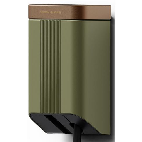 Simpson & Partners Home 7kw Plus Tethered, Green Front, Copper Lid