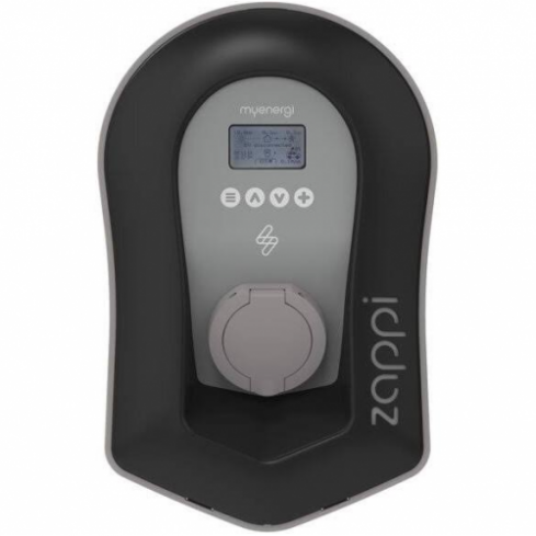 Zappi EV Charger 22kW, Type 2, Untethered, Black