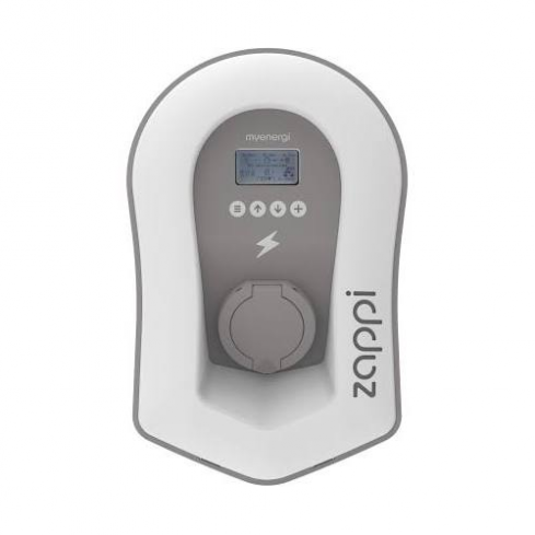 Zappi EV Charger 22kW, Type 2, Untethered, White