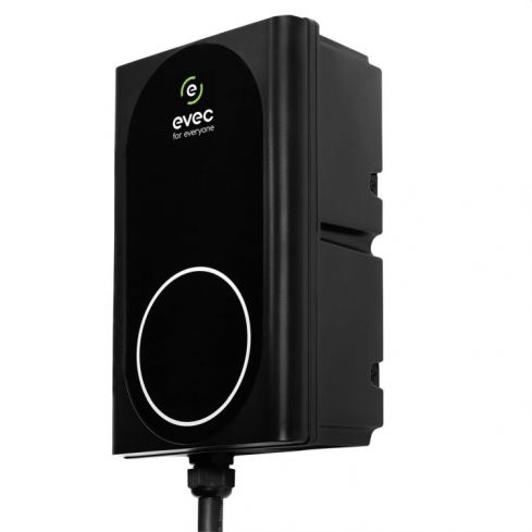 EVEC 7.4kW EV Charger With Tethered Cable, Type 2, Single Phase