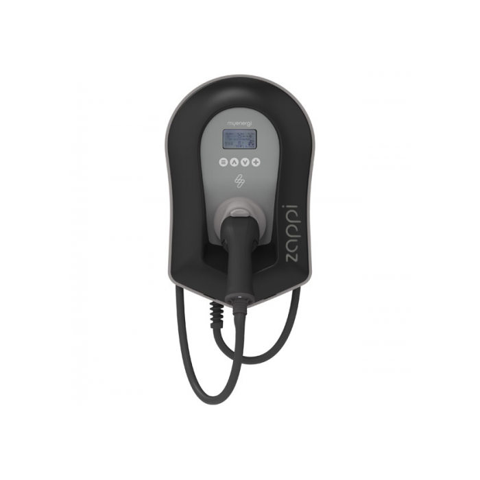 Zappi EV Charger 7kW, Type 2, Tethered, Black